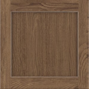 Leesburg 11 9/16 in. W x 3/4 in. D x 11 1/2 in. H in Cherry Clove Cabinet Door Sample