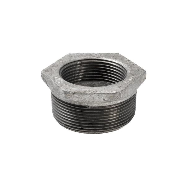 Southland 2 in. x 1-1/2 in. Galvanized Malleable Iron MPT x FPT Hex Bushing Fitting