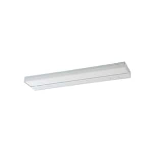 21 in. White LED Under Cabinet Wide Lighting Fixture