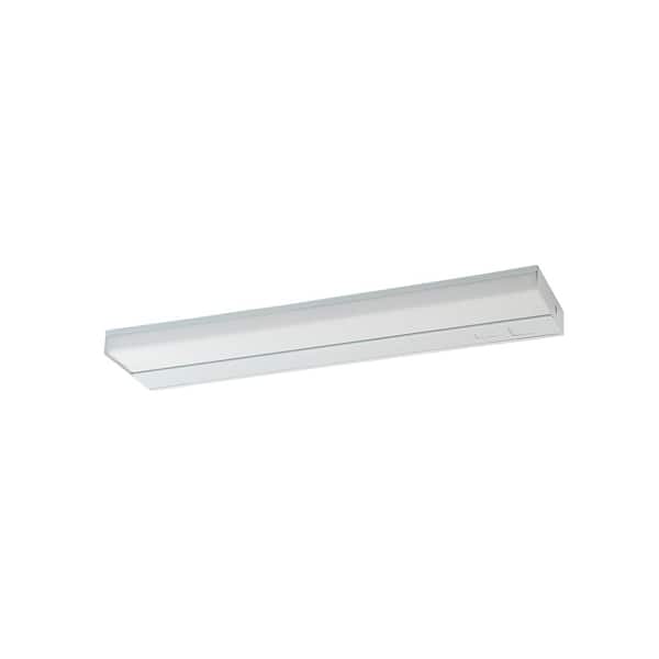 AMAX LIGHTING 21 in. Hardwired White Integrated LED 1 CCT Linkable Under Cabinet Light
