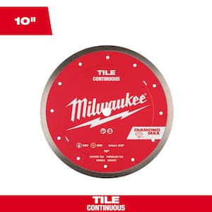 10 in. DIAMOND MAX Continuous Tile Diamond Blade