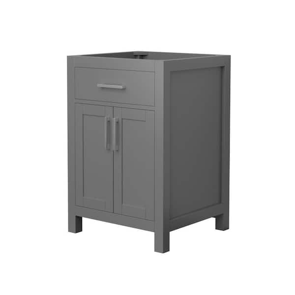 Beckett 23.25 in. Bath Vanity Cabinet without Top in Dark Gray