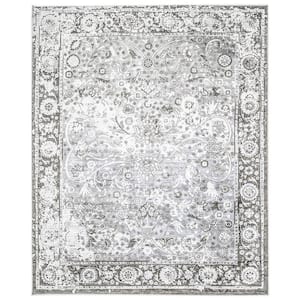 Royal Contemporary Transitional Shadow 8 ft. x 10 ft. Hand-Knotted Area Rug