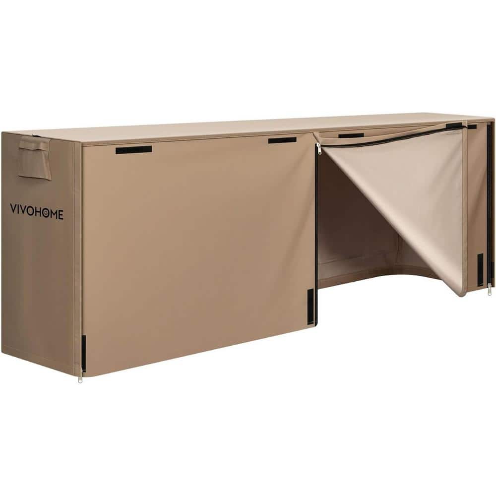 8 ft. Heavy Duty 600D Oxford Log Rack Cover with Zipper price history on PriceWatchPro