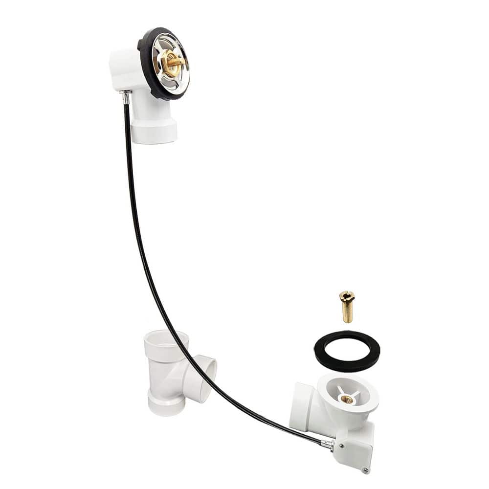 45 in. Cable Drive Bath Drain with Ball Joint Elbow-Sch. 40 PVC, ROUGH ONLY price history on PriceWatchPro