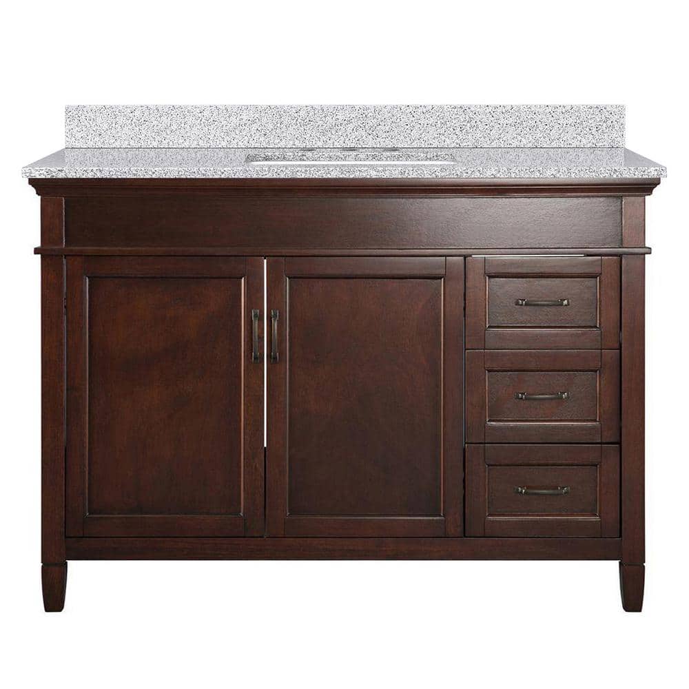 Home Decorators Collection Ashburn 49 in. W x 22 in. D Bath Vanity in