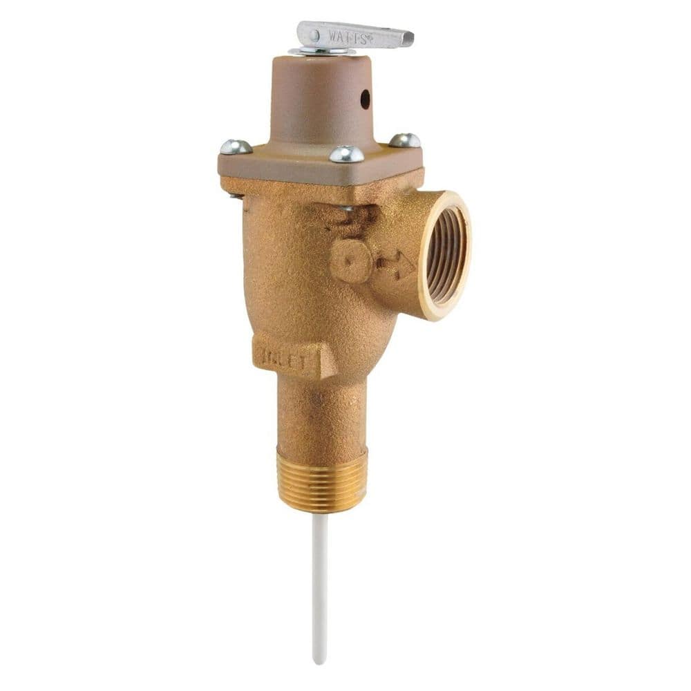 1 in. Temperature and Pressure Relief Valve 1-Pack with 500,000 BTU/HR Rating for Gas Water Heaters price history on PriceWatchPro