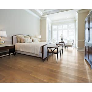 Artist Dream Canyon Dusk Hickory 0.5 in. T x 7.5 in. W Hand Scraped Engineered Hardwood Flooring (27.41 sq. ft./case)
