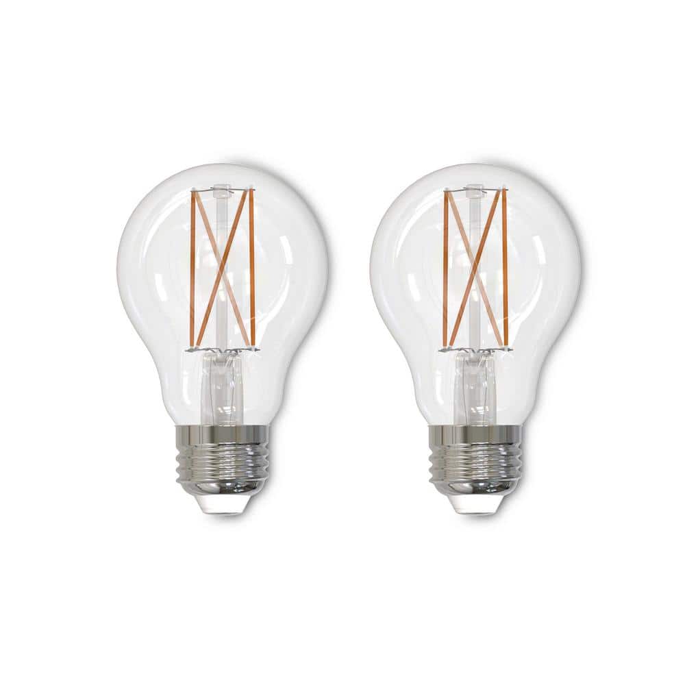 40-Watt Equivalent Warm White Light A19 (E26) Medium Screw Base Dimmable Cl