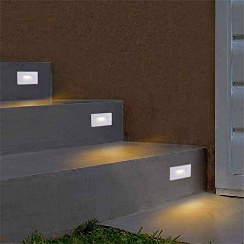 White Stainless Steel Dimmable LED Step Light