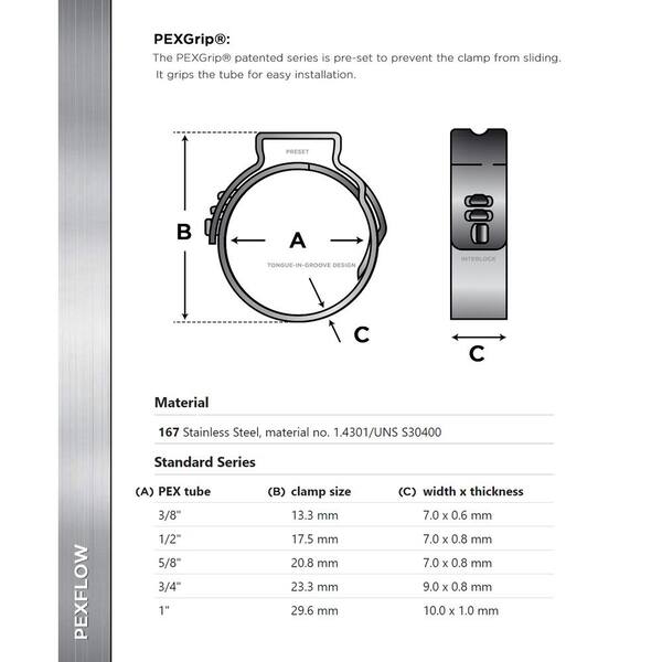 Autobahn88 Stainless Steel T-Bolt Hose Clamp With Stand Cradle - For Hose OD 1.6-1.8 (41-46mm), Pack Of 4, Fuel & Plumbing Use