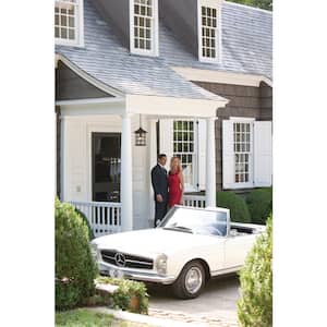 Freeport 1-Light Black Outdoor Pendant Light