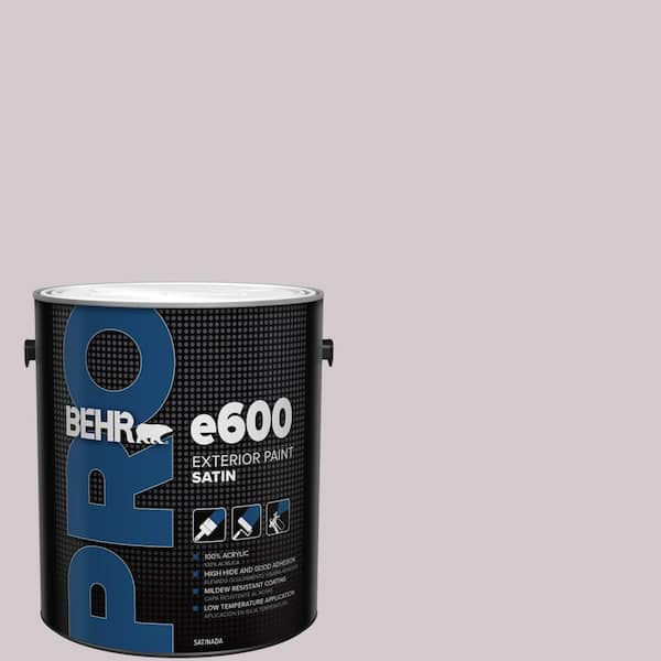 1 gal. #N110-1 Dusty Lilac Satin Exterior Paint