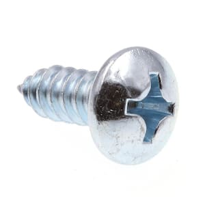 1/2 Length Pack of 100 #8-32 Thread Size Zinc Plated Finish Steel Thread Cutting Screw Small Parts 0808FSP Slotted Drive Pan Head Type F Pack of 100 1/2 Length 