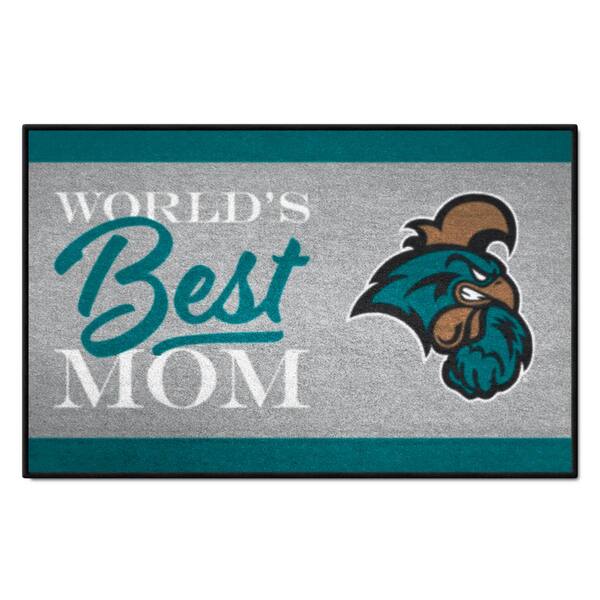 Coastal Carolina Chanticleers 'Proud Mom' T-Shirt - Teal, Officially Licensed - View #9