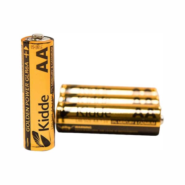 Kidde AA Smoke Detector Replacement Batteries (10-Pack)