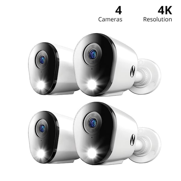 4k security camera shops with audio