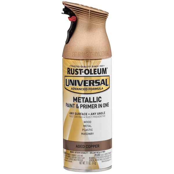 Rust-Oleum Universal 12 Oz. Metallic Vintage Gold Paint - McCabe Do it  Center