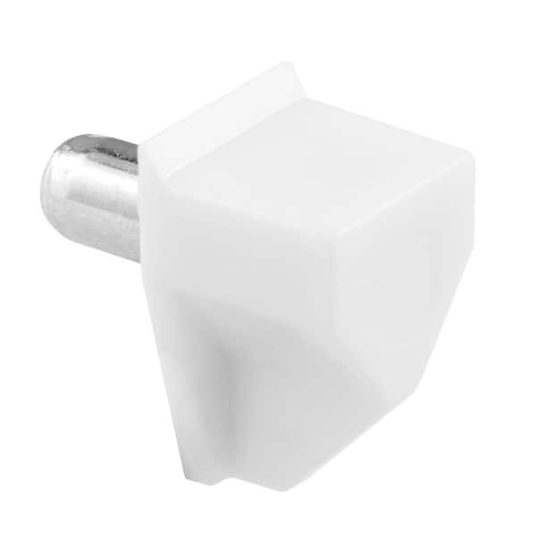 HANDS ON 5 mm White Shelf Support Peg