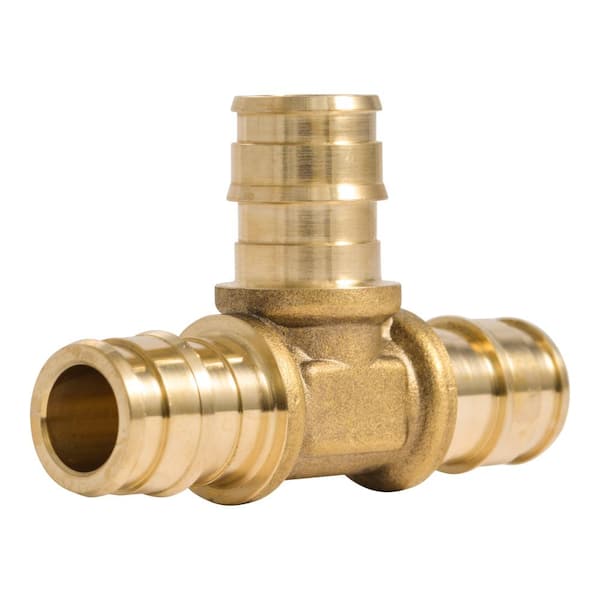 SharkBite 1/2 in. PEX-A Brass Expansion Tee Fitting