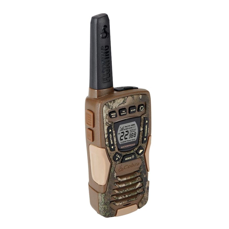 ACXT1035R FLT 37- Mile Range, Floating 2-Way Radio, Truetimber Strata (2-Pack )