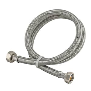 1/2 in. FIP x 48 in. Braided Stainless Steel Faucet Connector