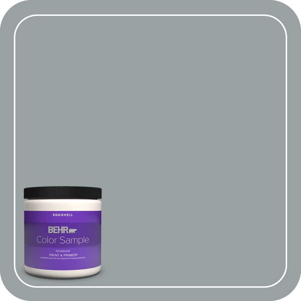 8 oz. Home Decorators Collection #HDC-SM16-02 Grey River Rock Eggshell Enamel Interior Paint & Primer Color Sample price history on PriceWatchPro
