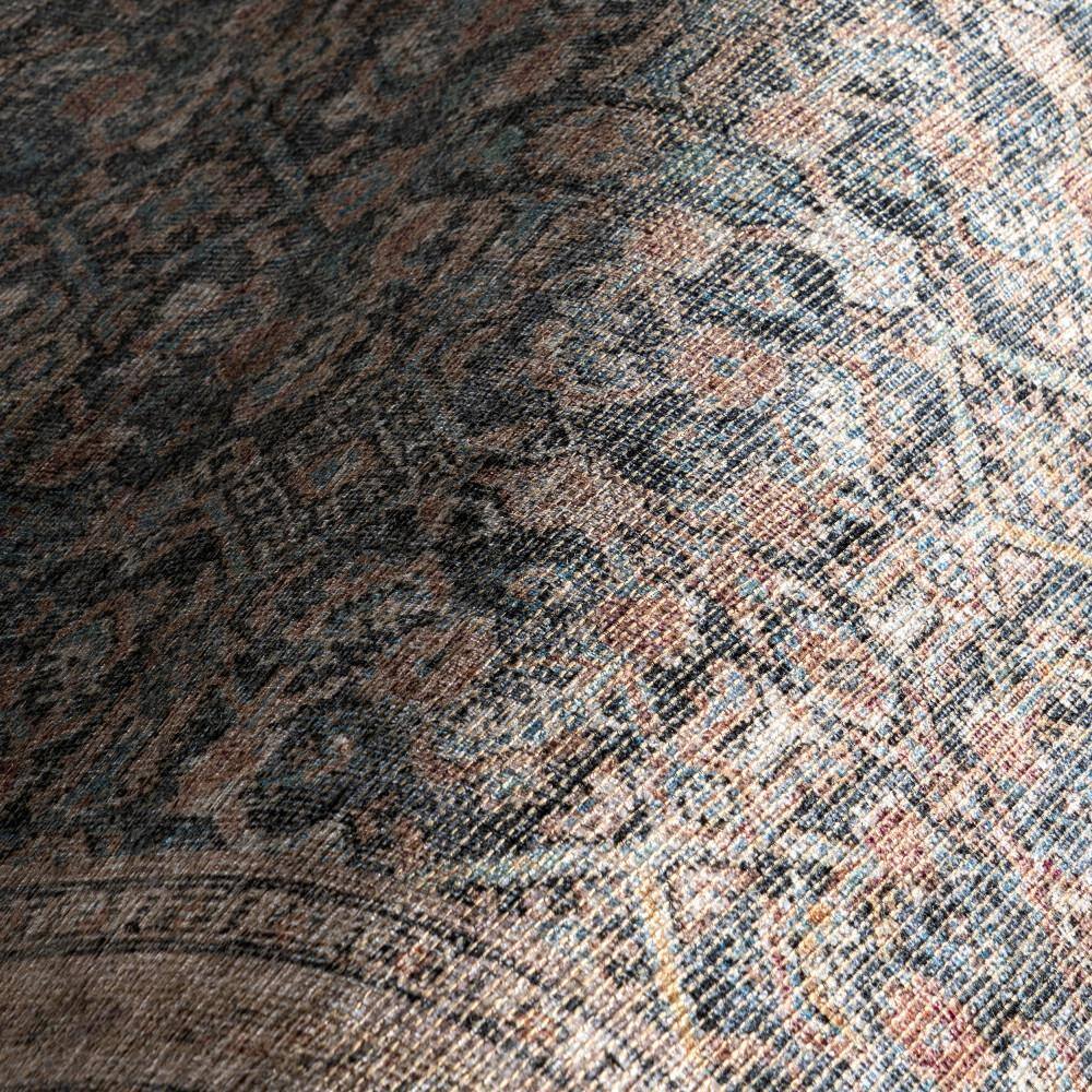 Hillstone Blue Rectangular Vintage Medallion Area Rug