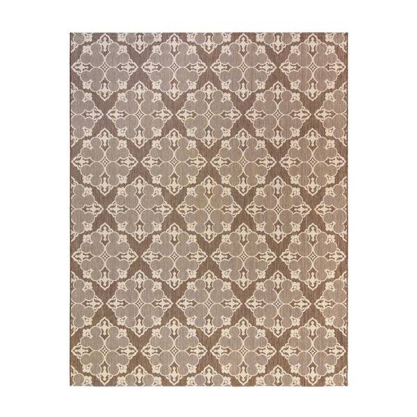 Disney Mickey Mouse Havana/Sand 9 ft. x 13 ft. Medallion Indoor/Outdoor ...