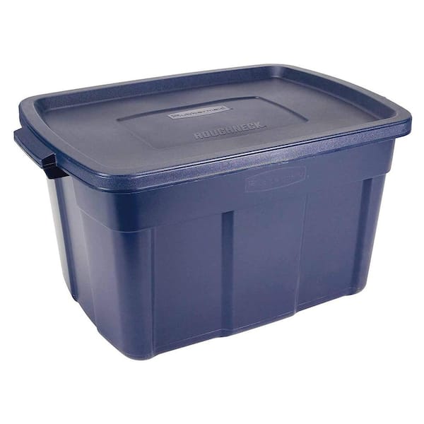 Rubbermaid Roughneck Tote 18 Gallon Storage Container, Heritage Blue (6  Pack), 1 Piece - Pay Less Super Markets