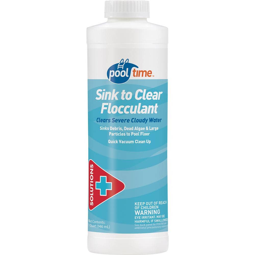 Pool Time 32 oz. Sink to Clear Flocculant 23701PTM - The Home Depot