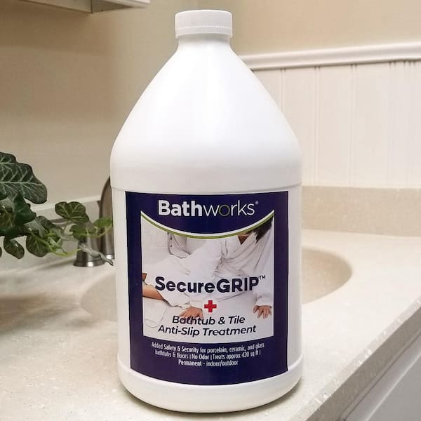 BATHWORKS 1 gal. Anti-Slip Treatment for Bathtubs and Tile Floors
