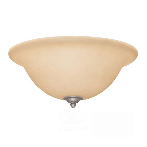 Illumine Zephyr 3-Light Antique Pewter Ceiling Fan Light Kit