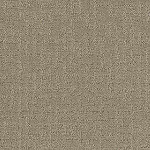 West Springs  - Pathway - Beige 28 oz. SD Polyester Pattern Installed Carpet