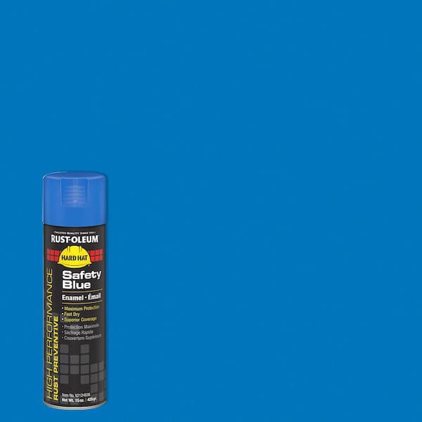 15 oz. Rust Preventative Gloss Safety Blue Spray Paint (Case of 6)