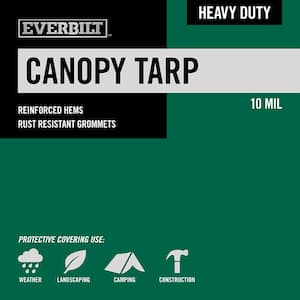 10 ft. x 20 ft. Heavy-Duty Canopy Tarp