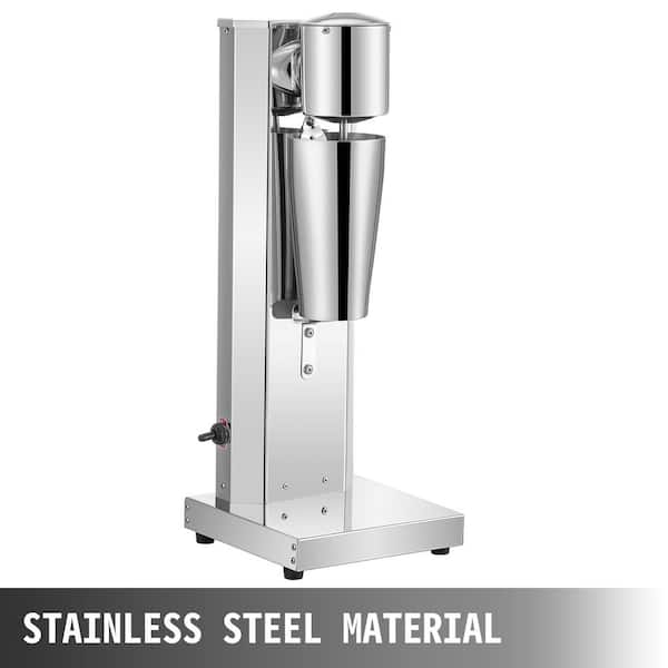 Intsupermai Milkshake Maker Smoothie Maker Blender Stainless Steel, Silver
