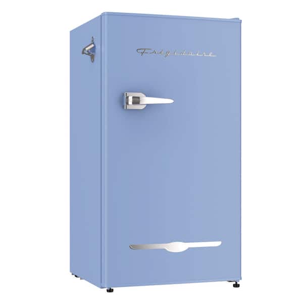 3.2 cu. ft. Retro Vintage Compact Mini Fridge in Blue