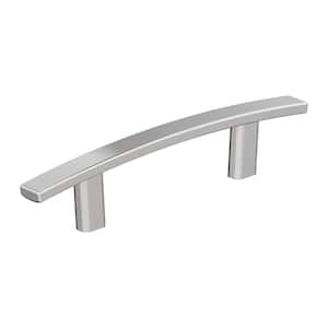 Cyprus 3 in. (76mm) Modern Polished Chrome Arch Cabinet Pull
