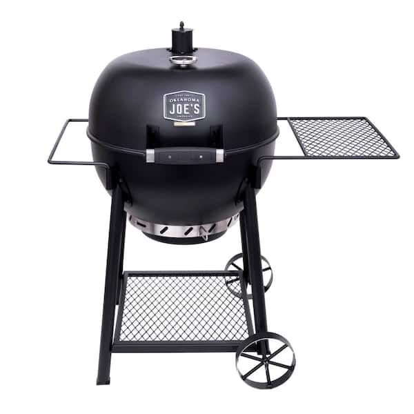 OKLAHOMA JOE'S 21.5 in. Blackjack Charcoal Kettle Grill in Black with 382 sq. in. Cooking Space