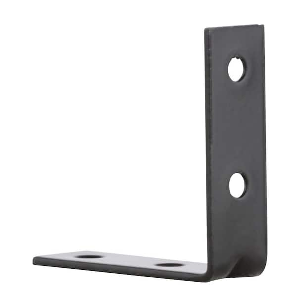 4 Pack 6 inch Metal Corner Protector - Black - Furniture Corner