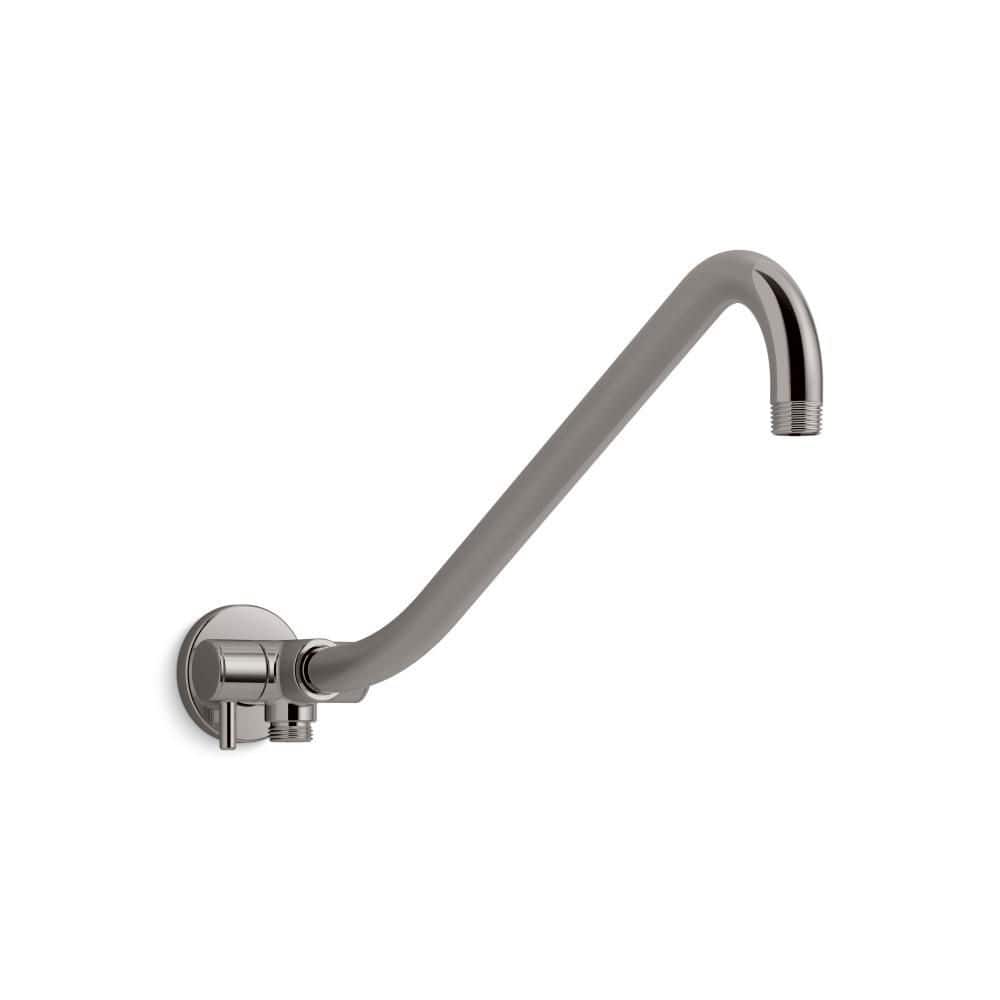 Gooseneck Rainhead Arm with 3-Way Diverter