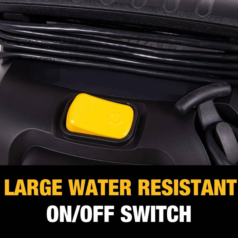 DeWalt 12 Gallon Yellow Poly Wet/Dry Shop Vacuum