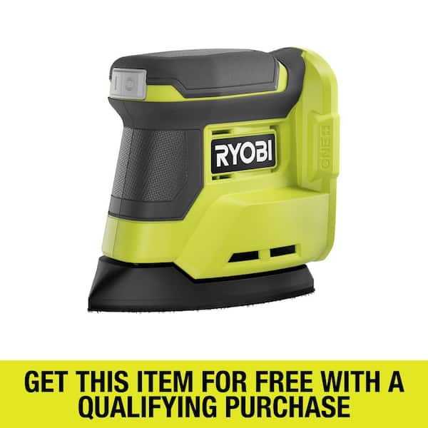 Ryobi 18v sander home depot sale