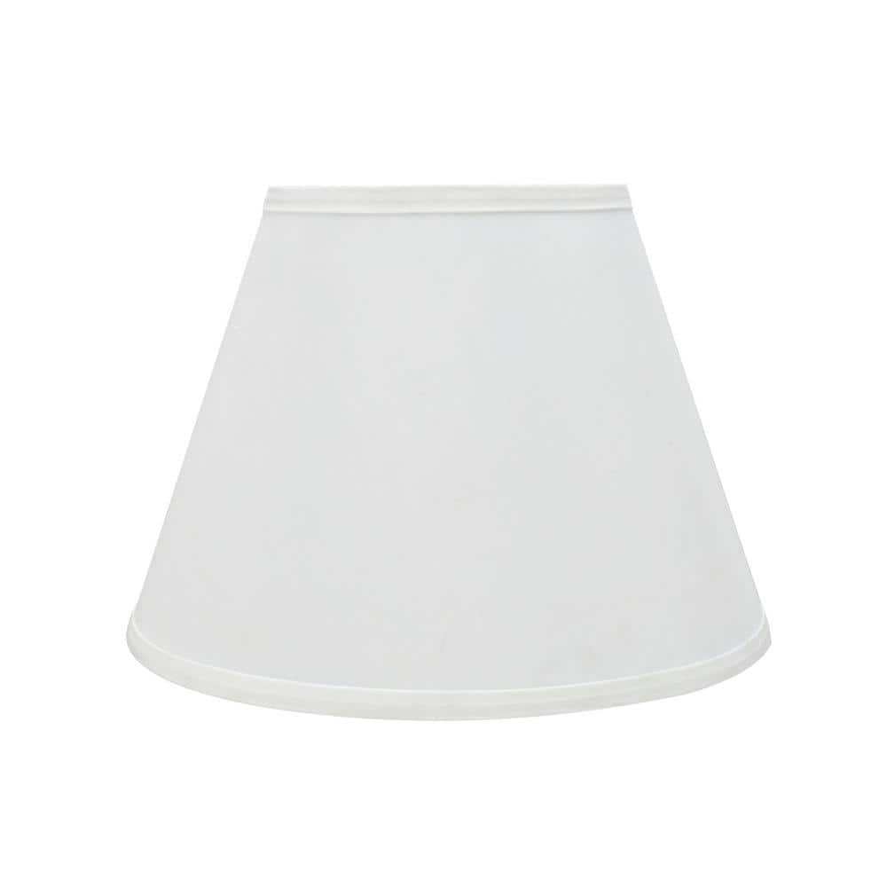 Aspen Creative Corporation 13 in. x 9.5 in. White Hardback Empire Lamp ...