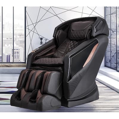 OSAKI OS-PRO Yamato Brown Faux Leather Reclining Massage Chair