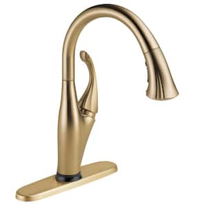 Addison Single-Handle Pull-Down Sprayer Kitchen Faucet with Touch2O Technology and MagnaTite Docking in Champagne Bronze