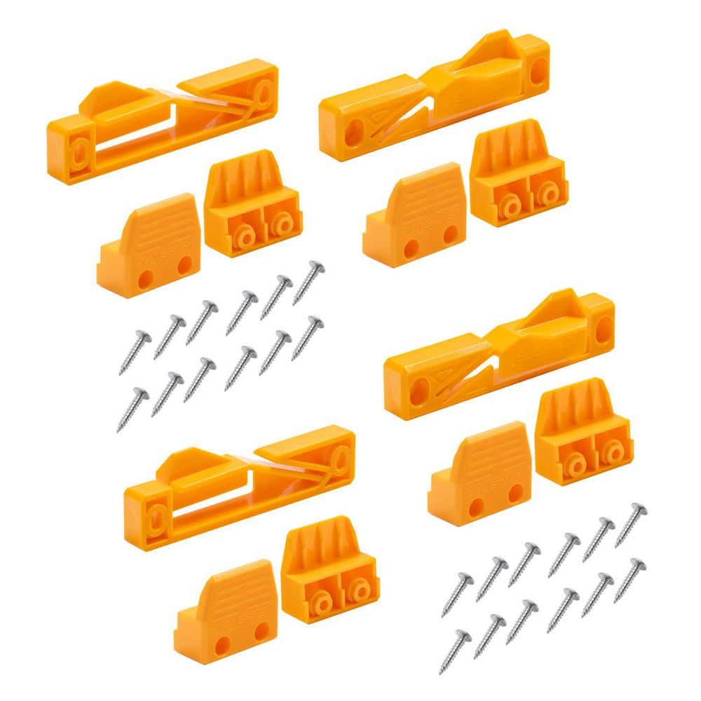 Track Saw Guide Rail Mount, 4PK, Universal ABS Wall and Ceiling Storage Rack with Mounting Hardware price history on PriceWatchPro