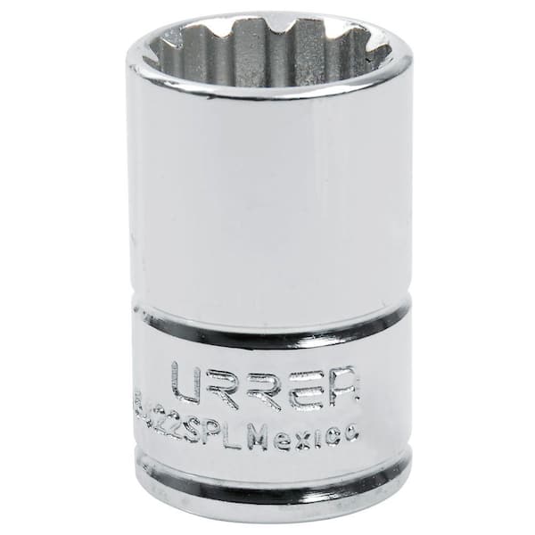 URREA 1/2 in. Drive 12 Point 1/16 in. Impact Socket