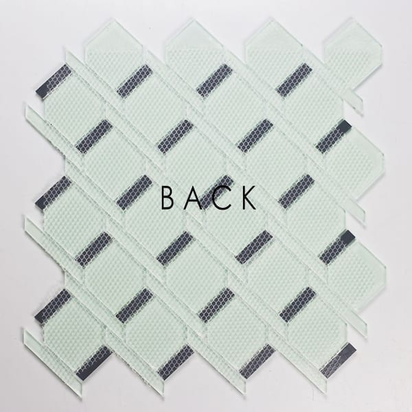 Wholesale Square Triangle Mosaic Tiles Tessera Glass Pieces for